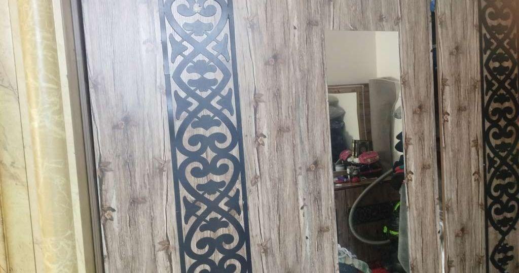سرير مزدوج مع