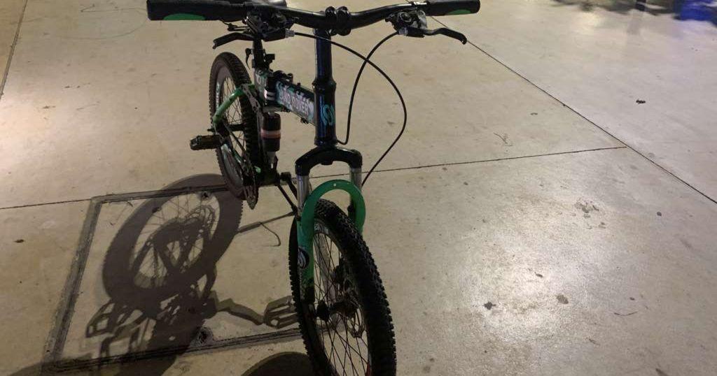 Used Green foldable