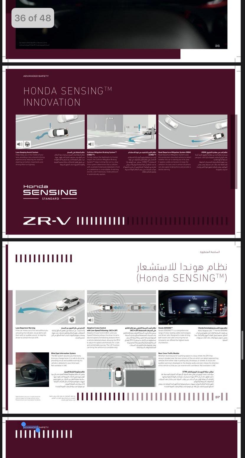 HONDA ZRV للتقبيل
