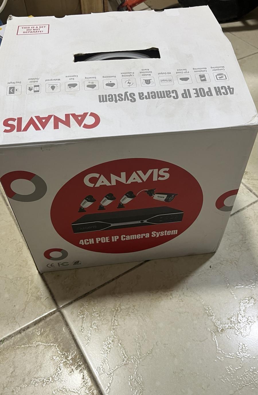 كاميرا canavis اربع