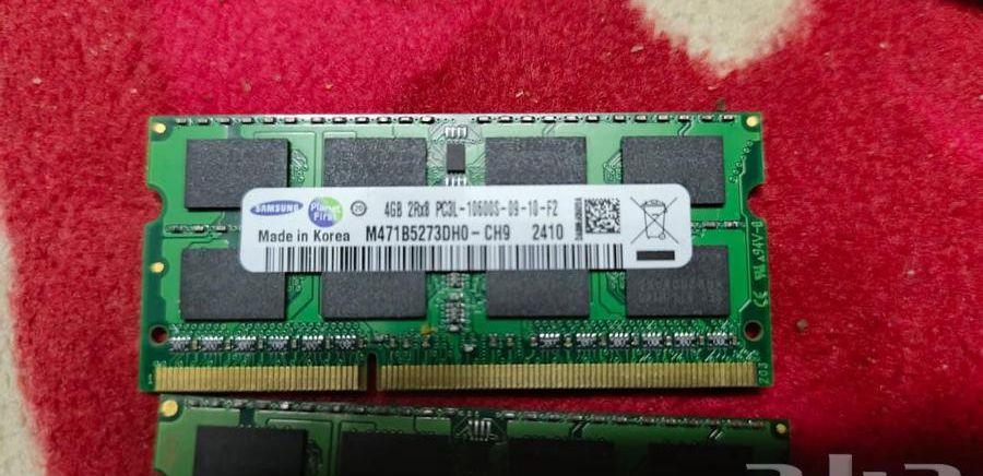 رامات لابتوب ddr3