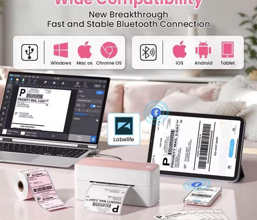 طابعه بوليصات phomemo
