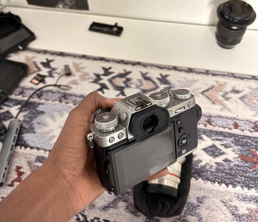 Fujifilm x-t3 مع