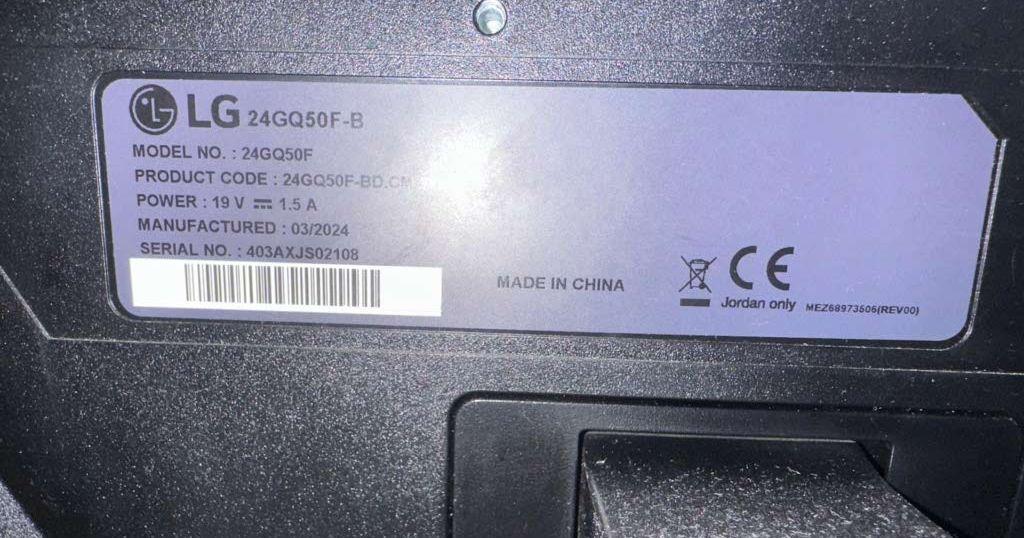LG UltraGear 165Hz