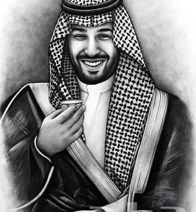 رسم بورتريه ابيضّ