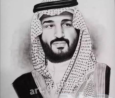 رسم بورتريه ابيضّ
