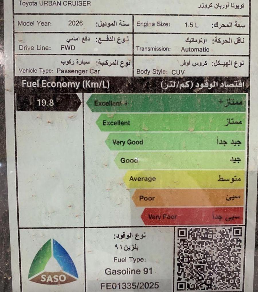 تمويل تويوتا اوربان
