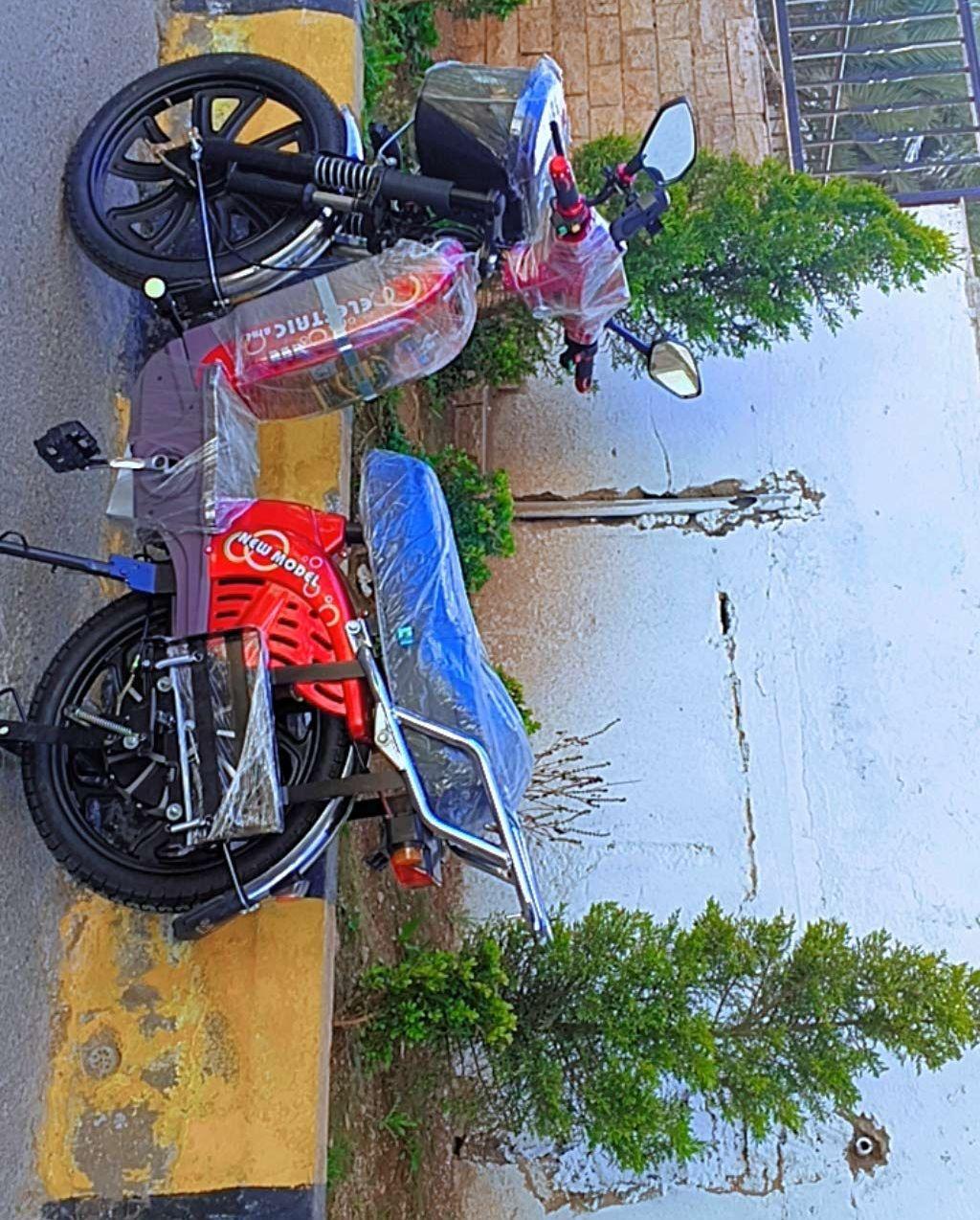 دراجة كهربائية جديده