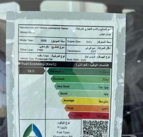 نيسان كيكس ستاندر