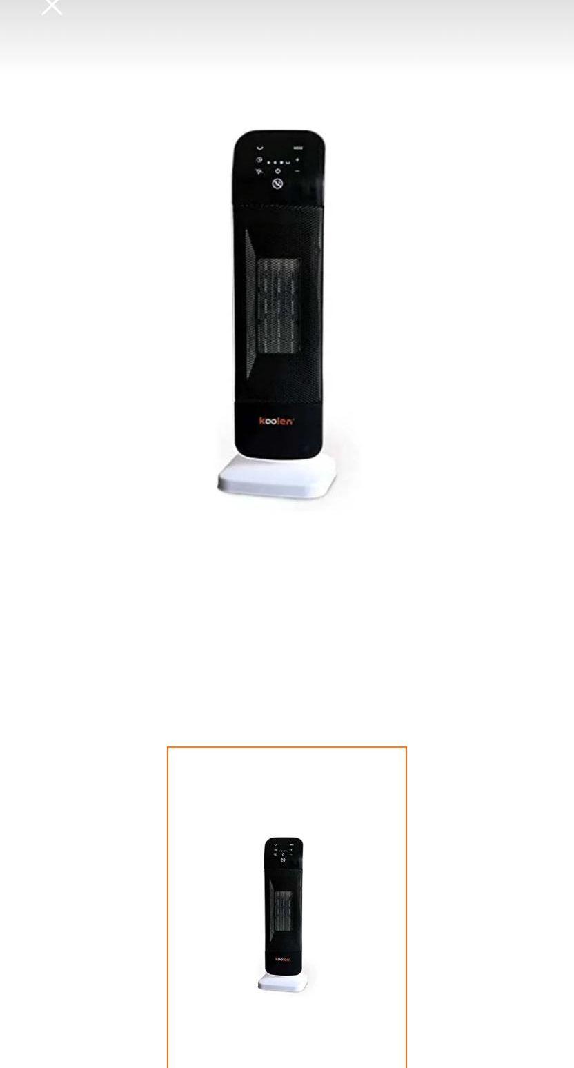 heater with remote