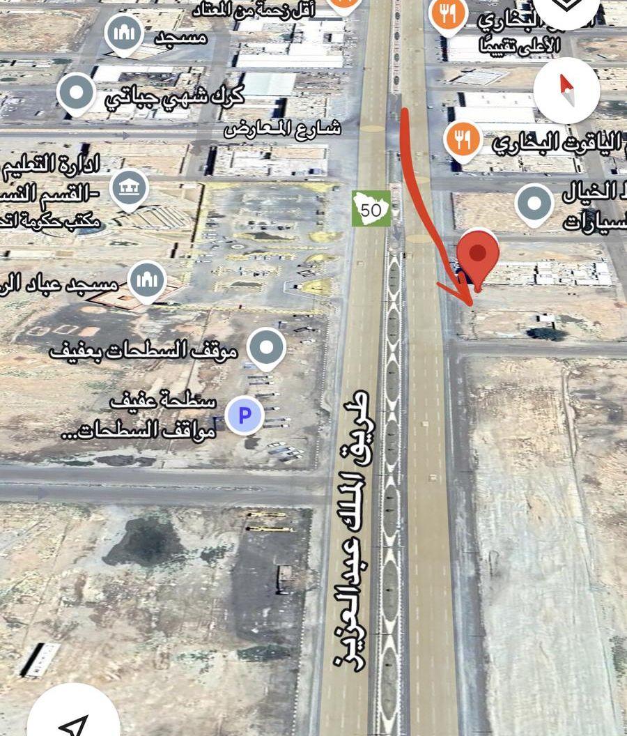 ارض تجارية للايجار
