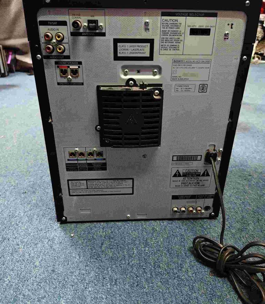 Sony MHC-GN800D HiFi