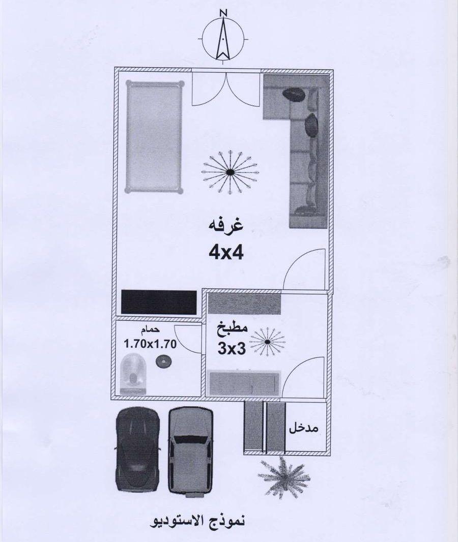 وحدات سكنية عزاب
