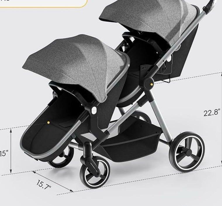 baby twin stroller