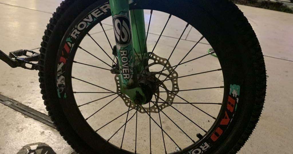 Used Green foldable