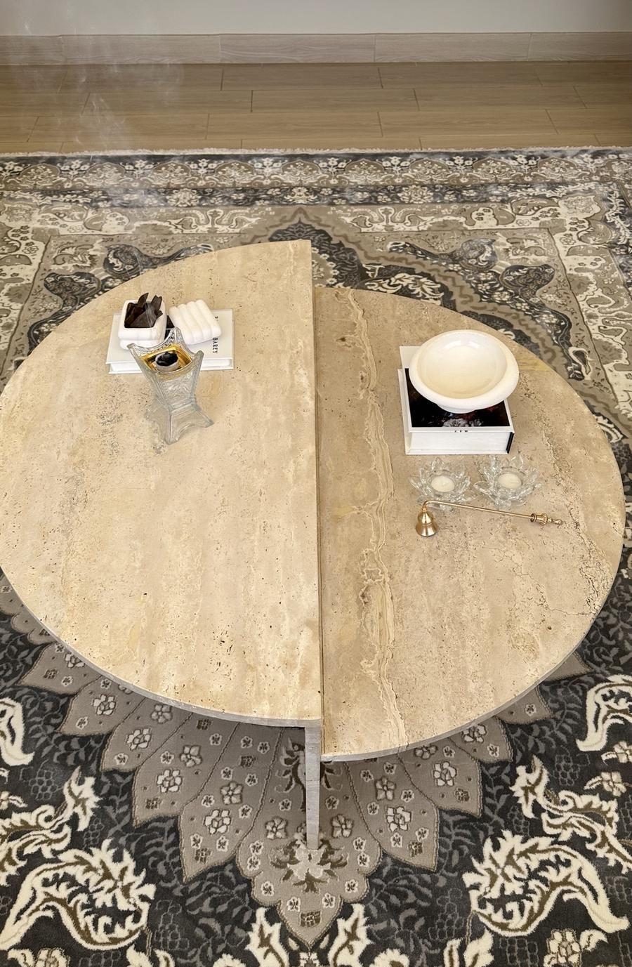 طاولة رخام اصلي