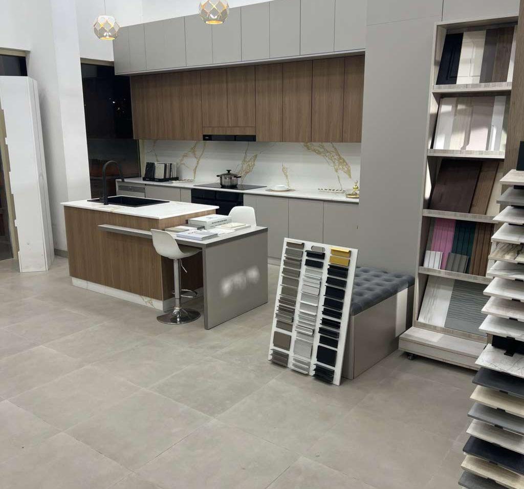 Kitchen and wardrobe