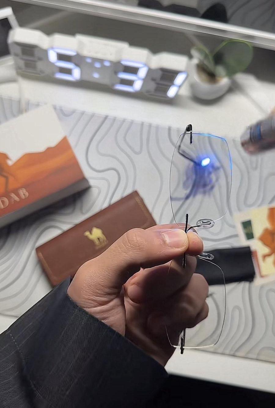 نظارة الأشعة الزرقاء