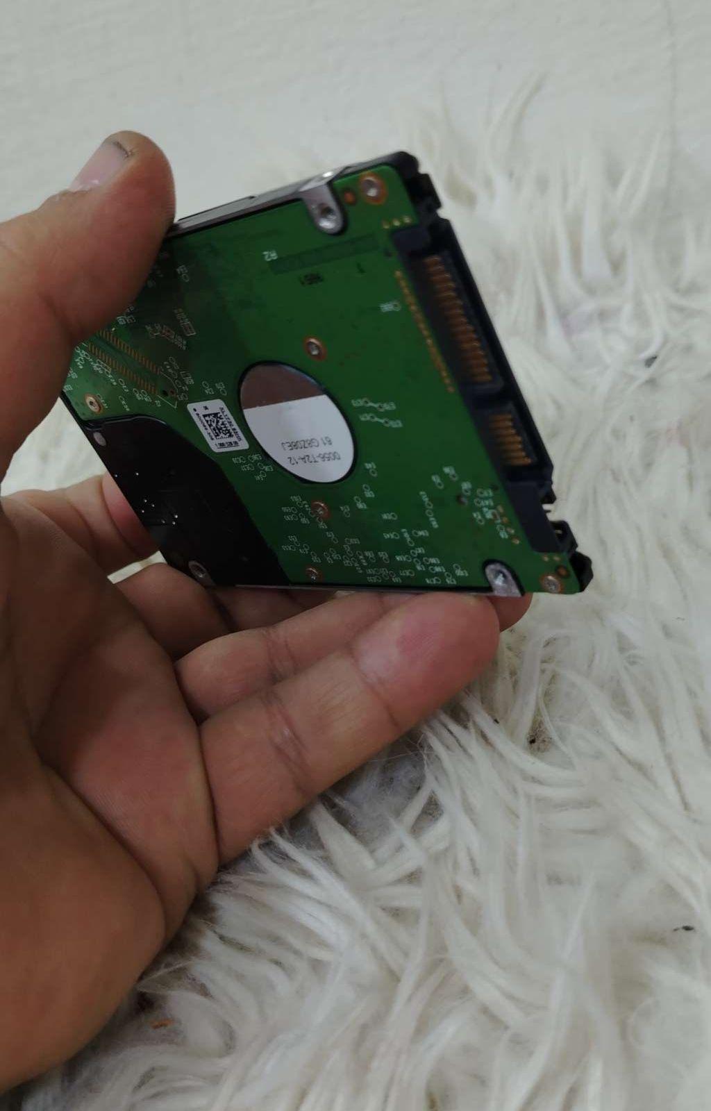 Two hard drives