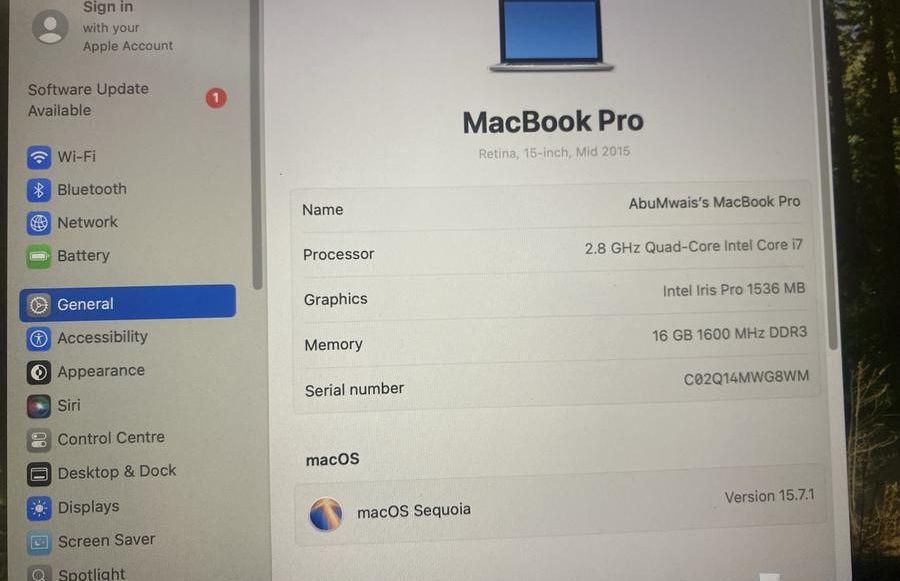 MacBook Pro 15