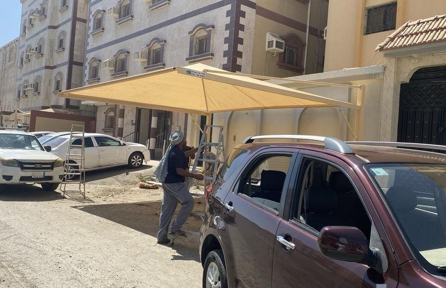 مظلات وسواتر جده