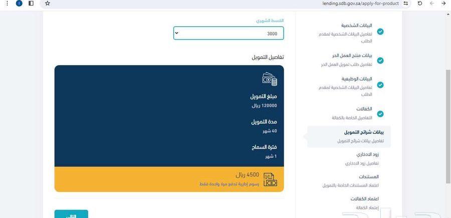 قرض عمل حر