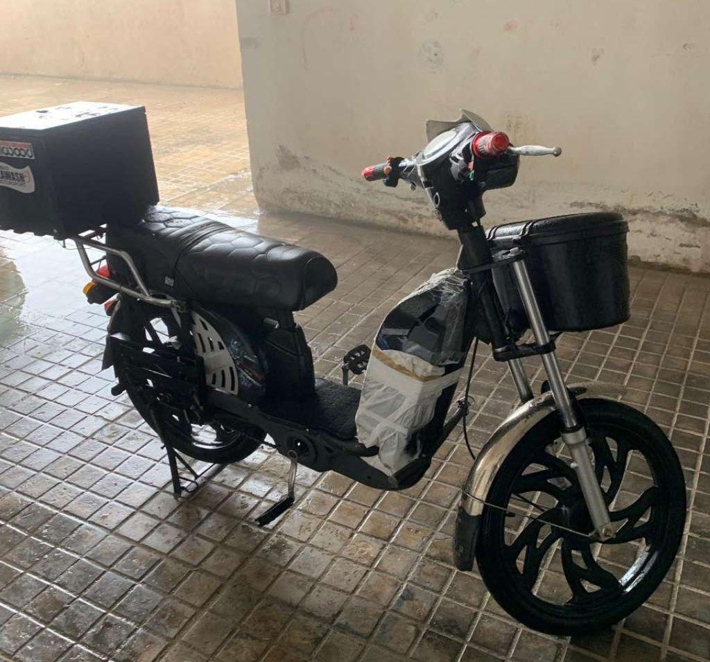 دراجة كهربائية بطارية