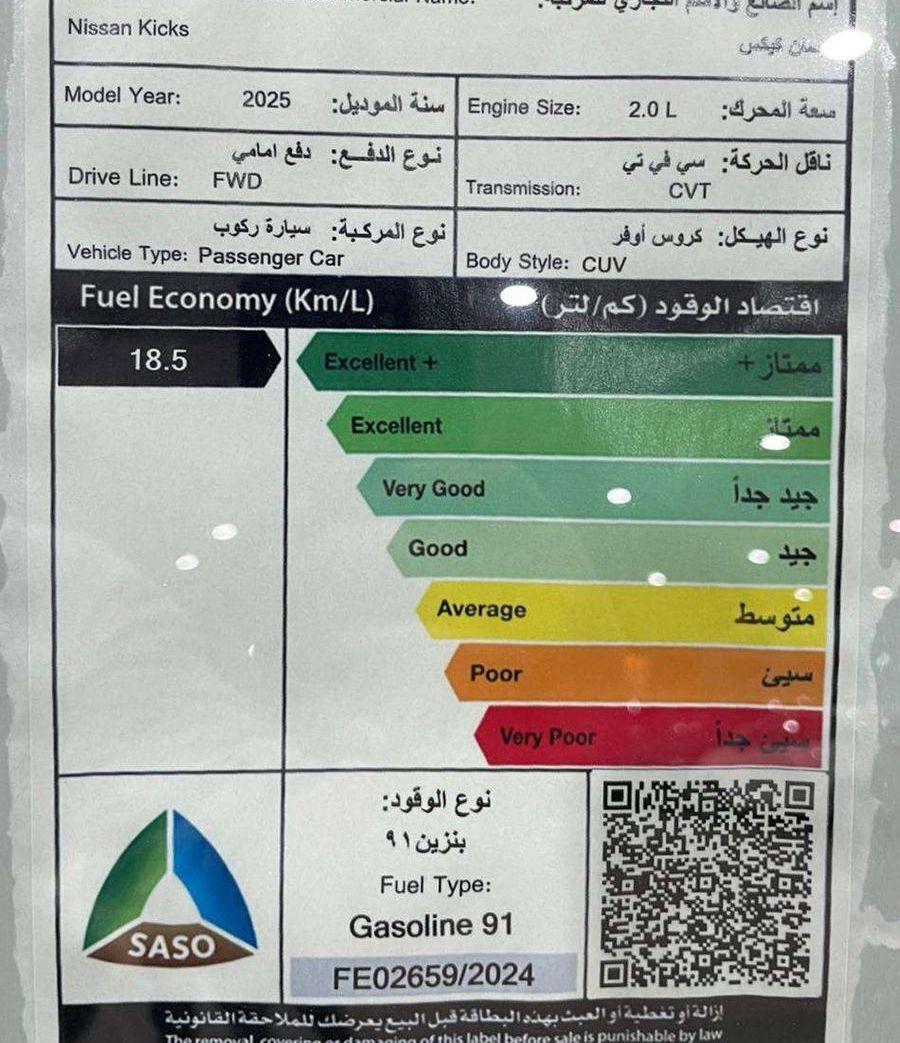 نيسان كيكس ستاندر