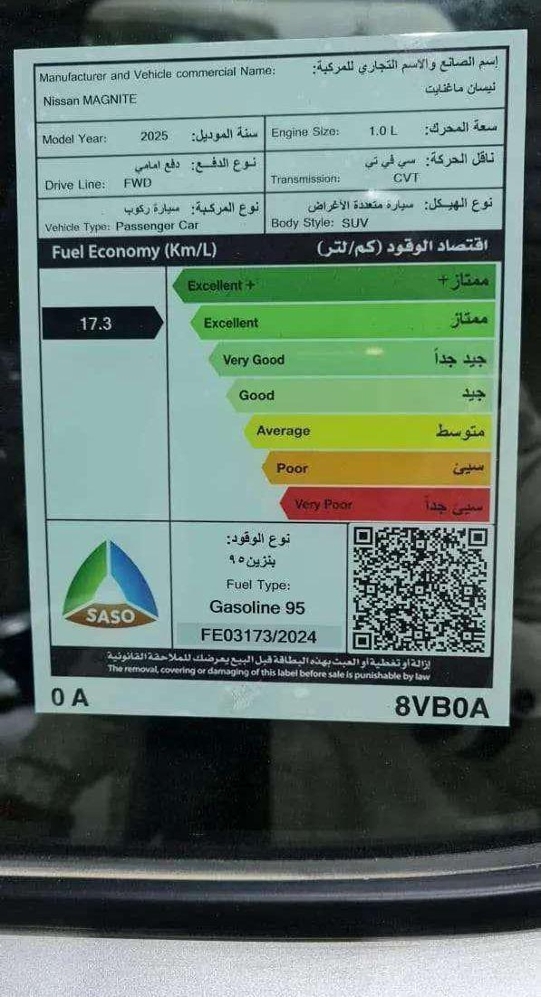 نيسان ماغنايت ستاندر
