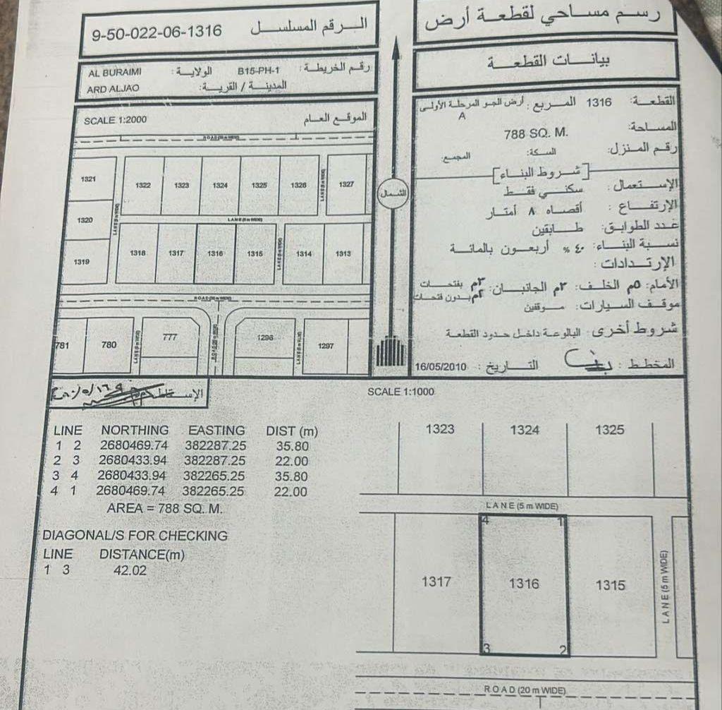 أرض سكنية مميزة