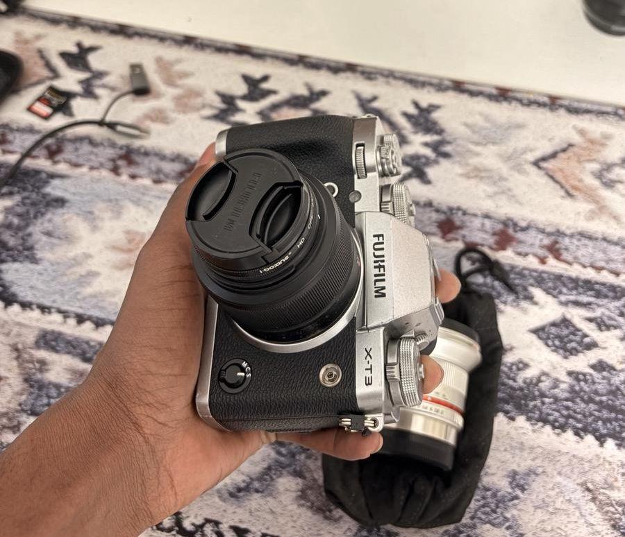 Fujifilm X-T3 مع
