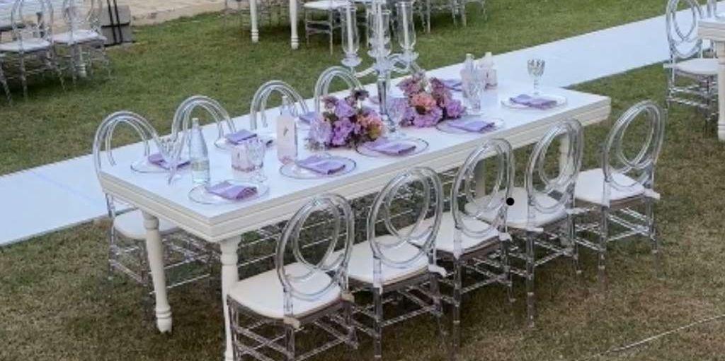 Acrylic chairs for