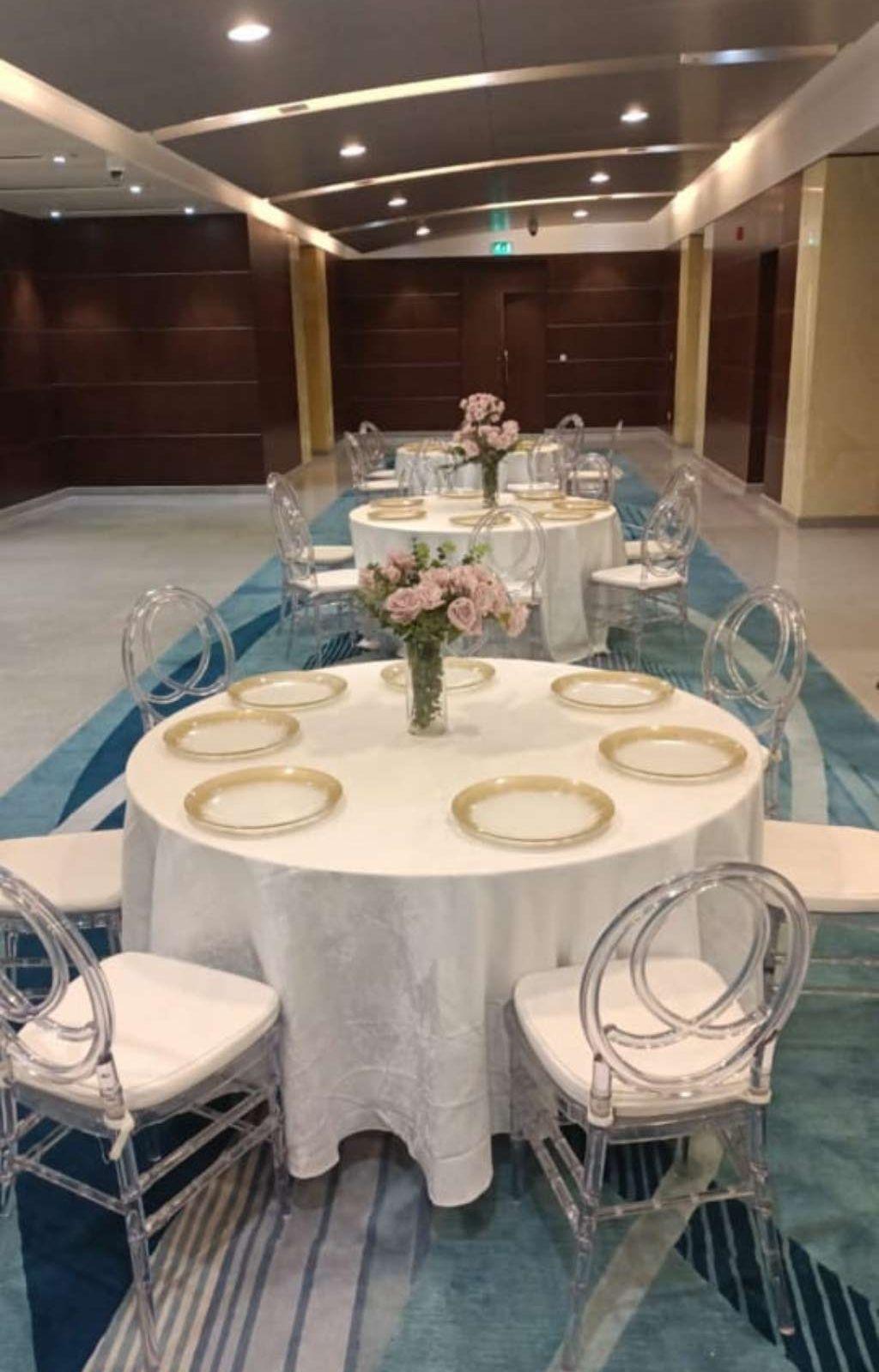 Acrylic chairs for