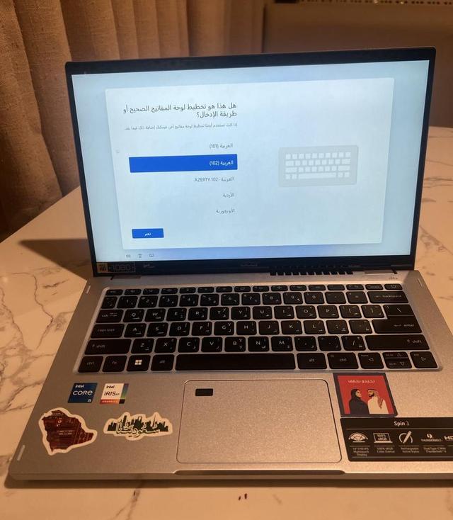 لابتوب ايسر تاريخ