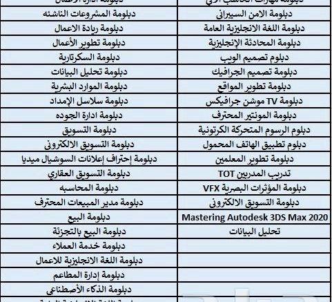 دبلوم وماجستير ودكتوراه