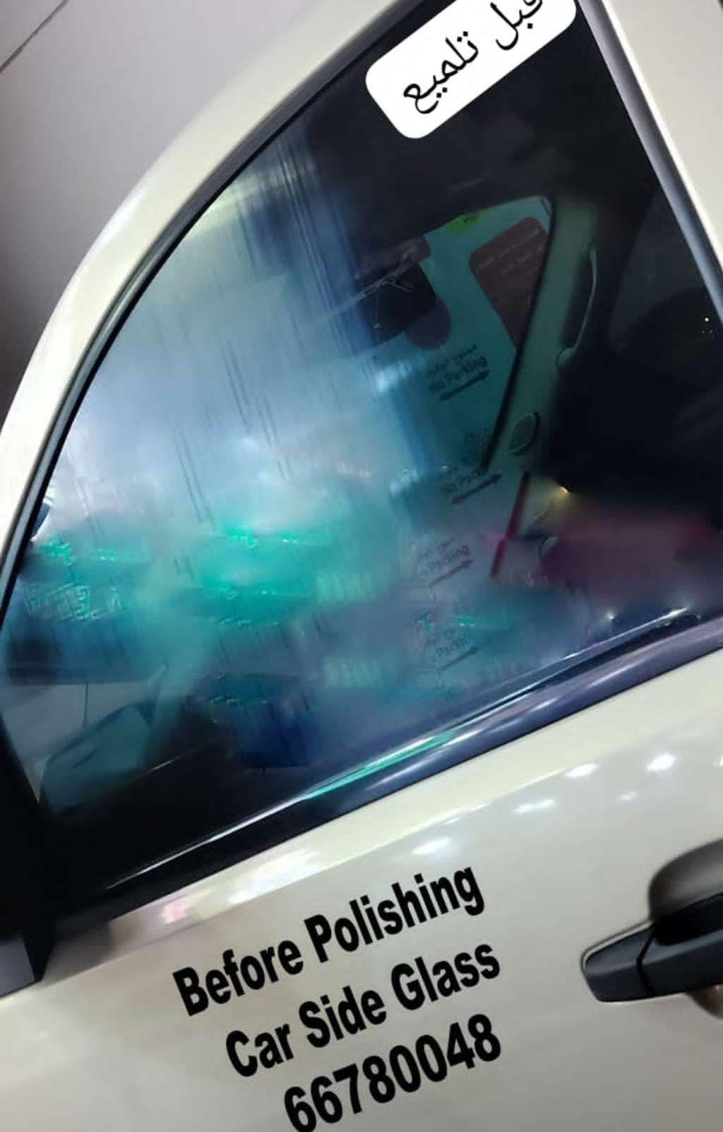 car glass polishing