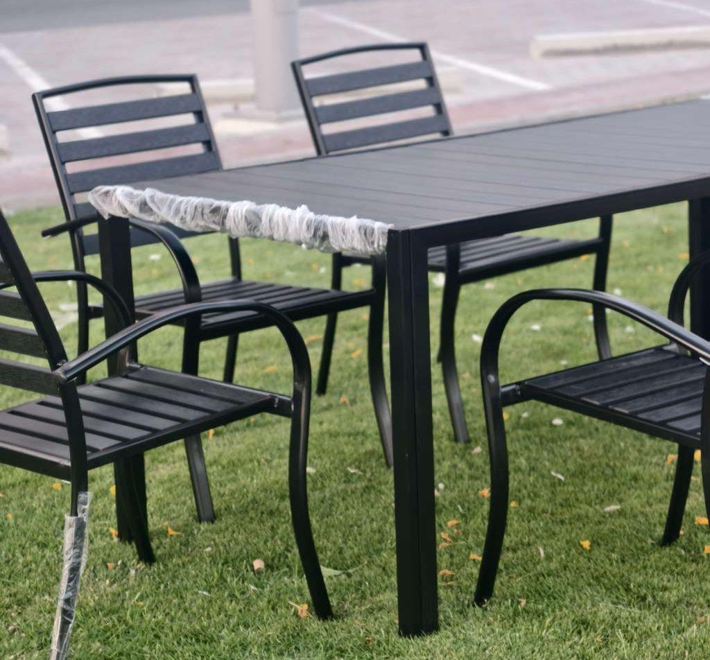 Outdoor dining table