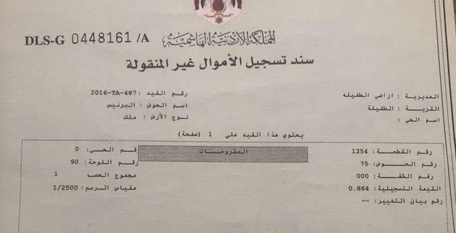 قطعة ارض للبيع