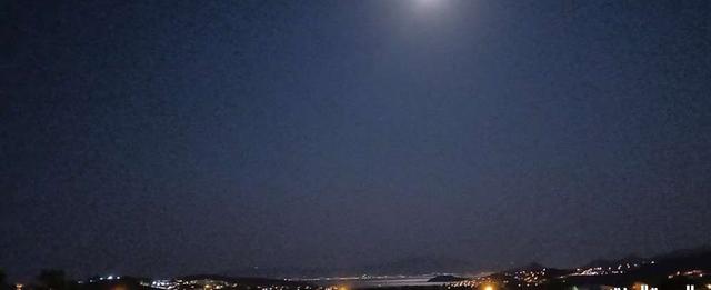 Panoramik deniz manzaralı