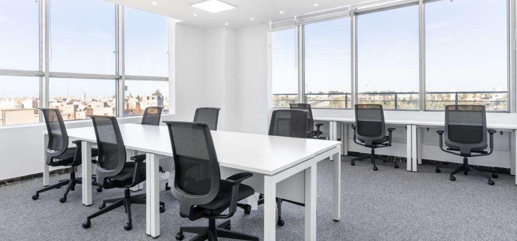 Open plan office