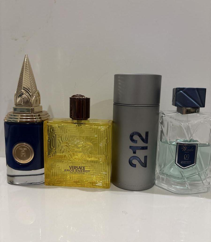 عطور رجالية مستعملة